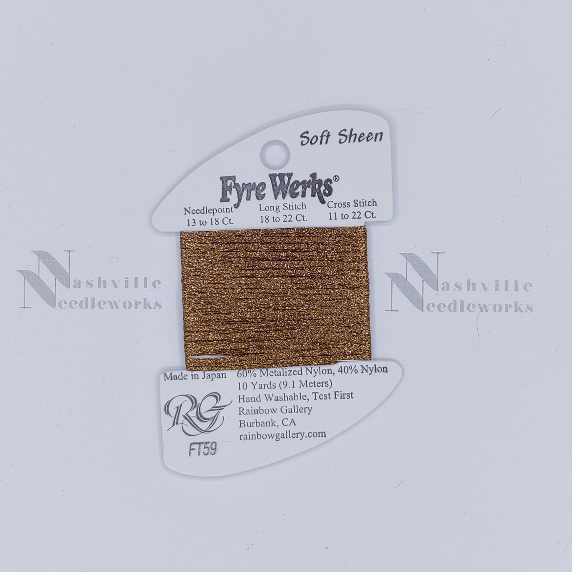 Fyre Werks Soft Sheen FT59 Tawny Gold