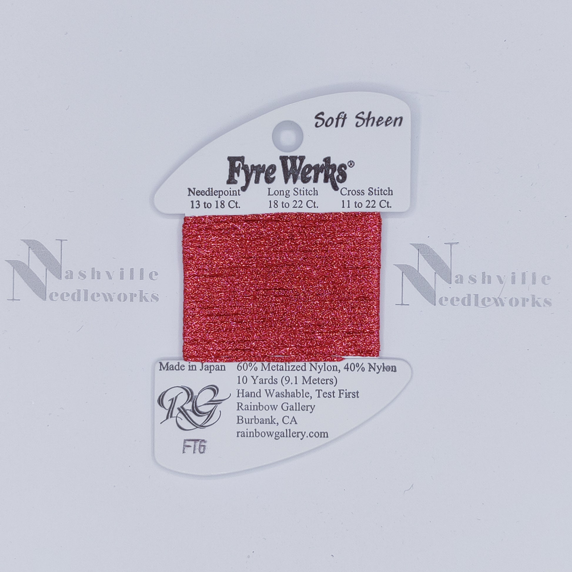 Fyre Werks Soft Sheen FT6 Brite Christmas Red