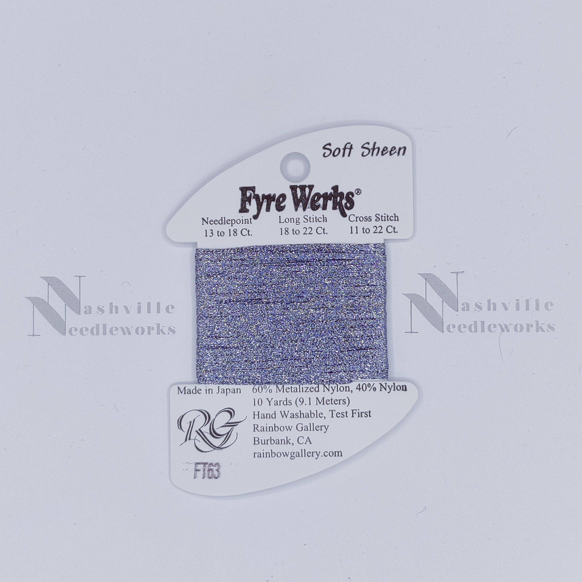 Fyre Werks Soft Sheen FT63 Vintage Silver