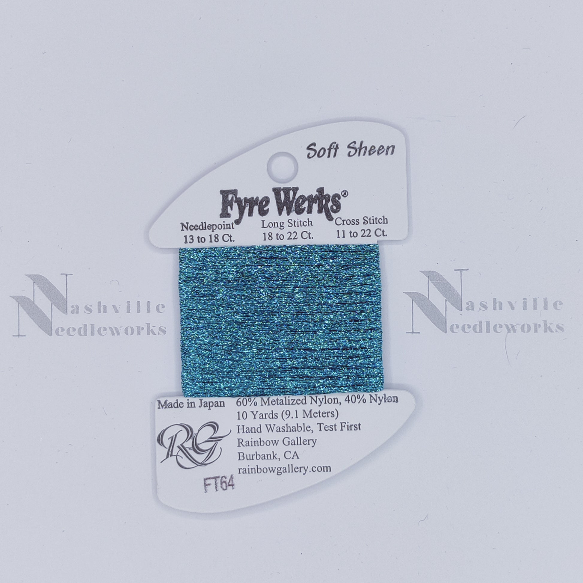 Fyre Werks Soft Sheen FT64 Dark Aqua