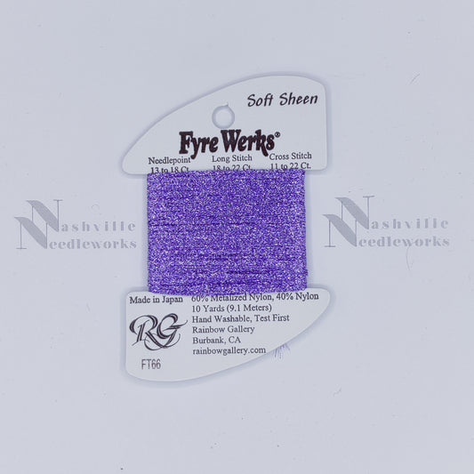 Fyre Werks Soft Sheen FT66 Orchid