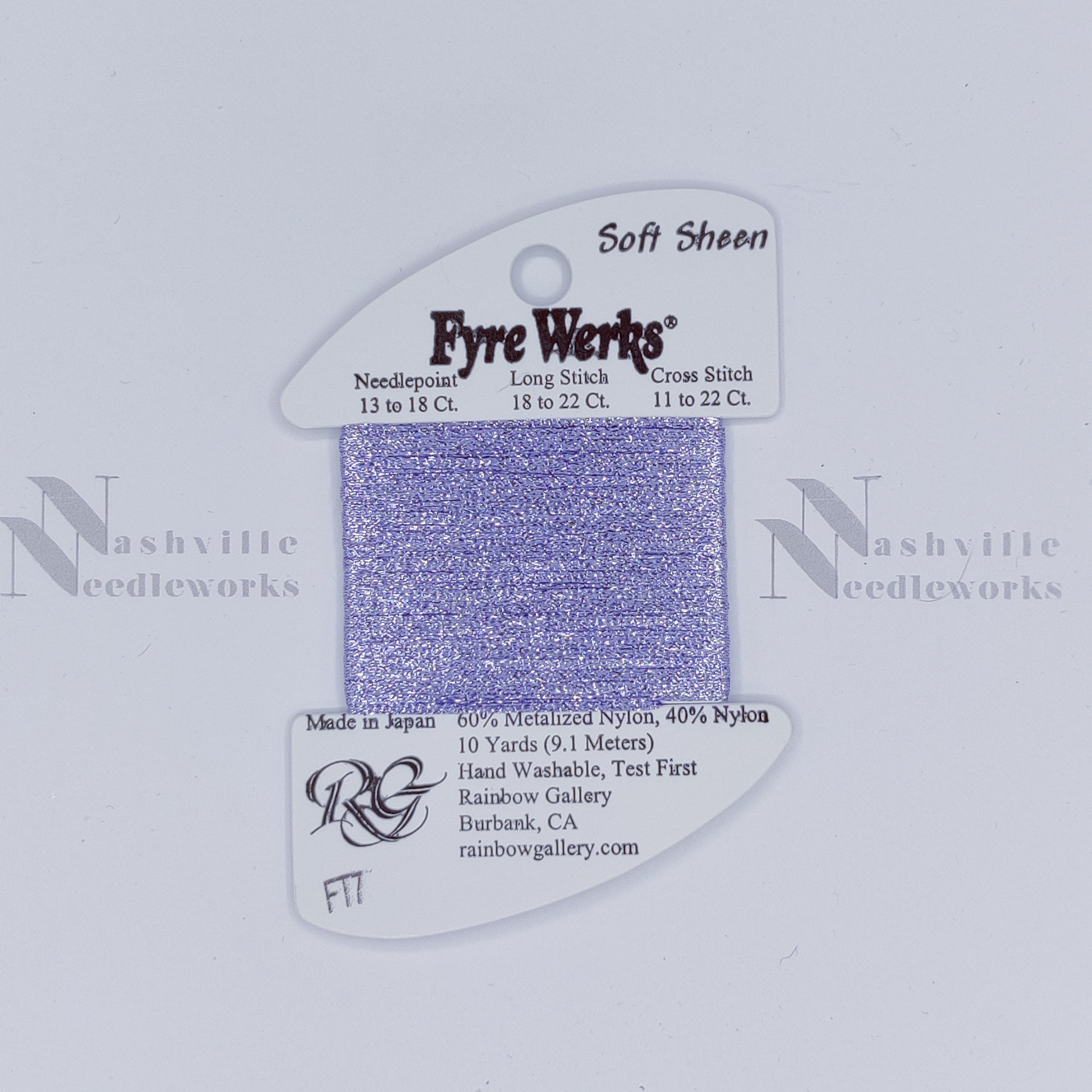 Fyre Werks Soft Sheen FT7 Lavender