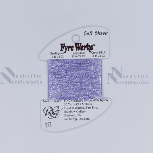 Fyre Werks Soft Sheen FT7 Lavender