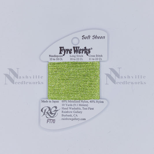 Fyre Werks Soft Sheen FT70 Chartreuse