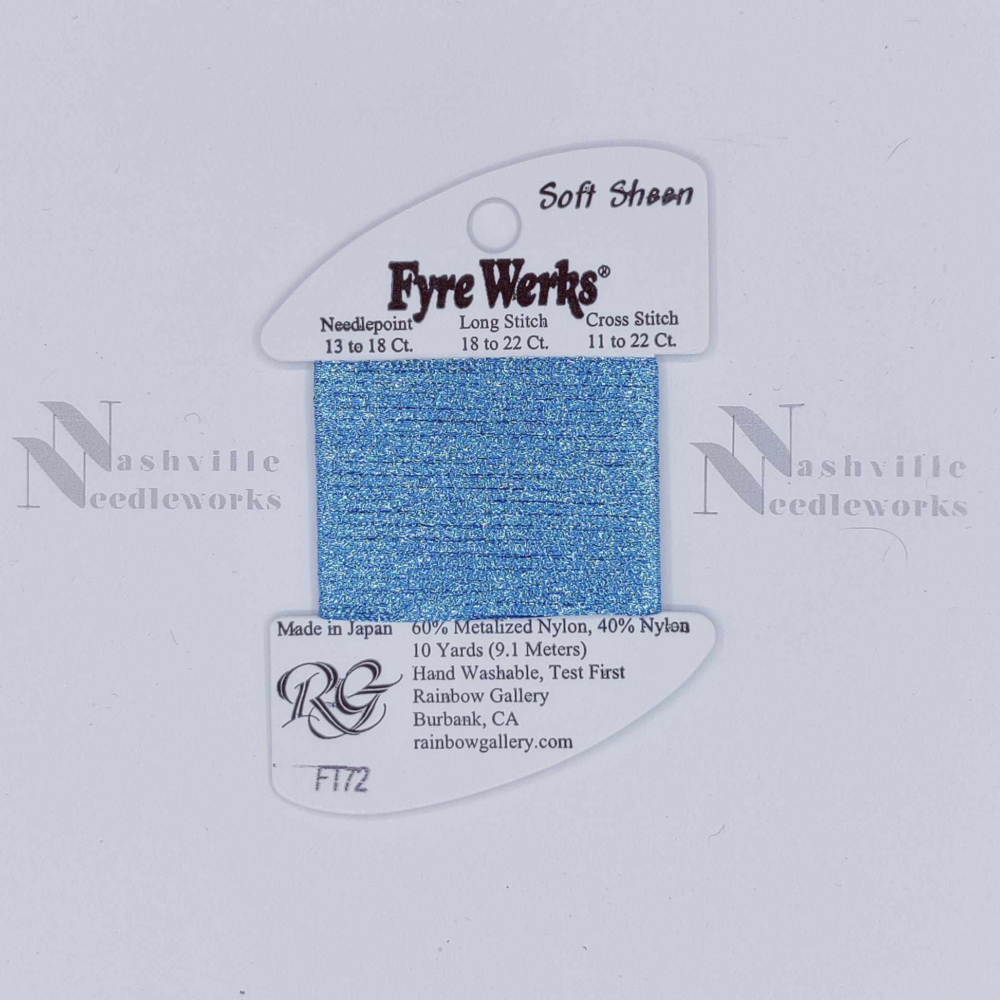 Fyre Werks Soft Sheen FT72 Azure Seas