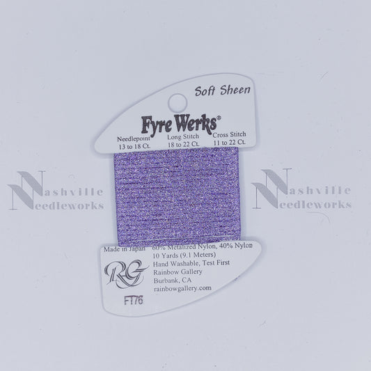 Fyre Werks Soft Sheen FT76 Lilac