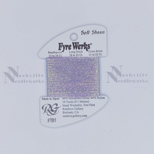 Fyre Werks Soft Sheen FT81 Lilac Pearl