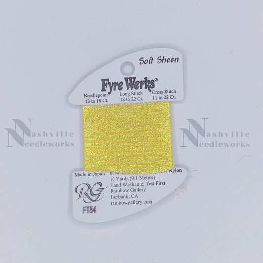 Fyre Werks Soft Sheen FT84 Yellow Pearl