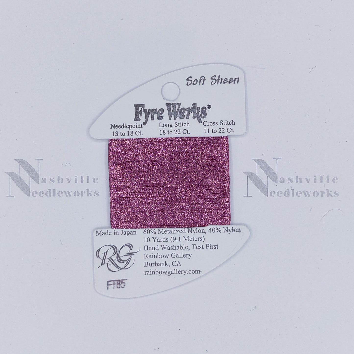 Fyre Werks Soft Sheen FT85 Cashmere Rose
