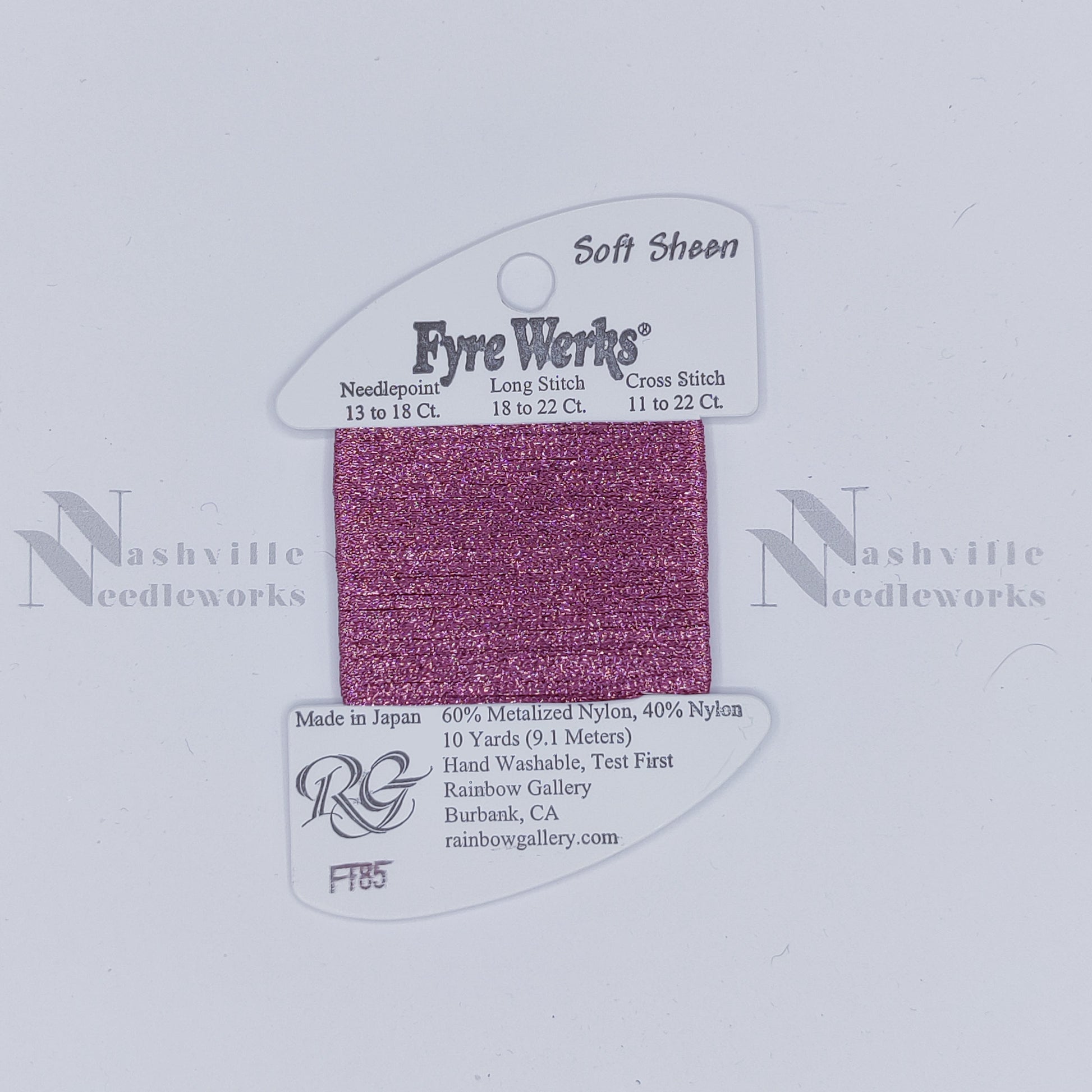 Fyre Werks Soft Sheen FT85 Cashmere Rose