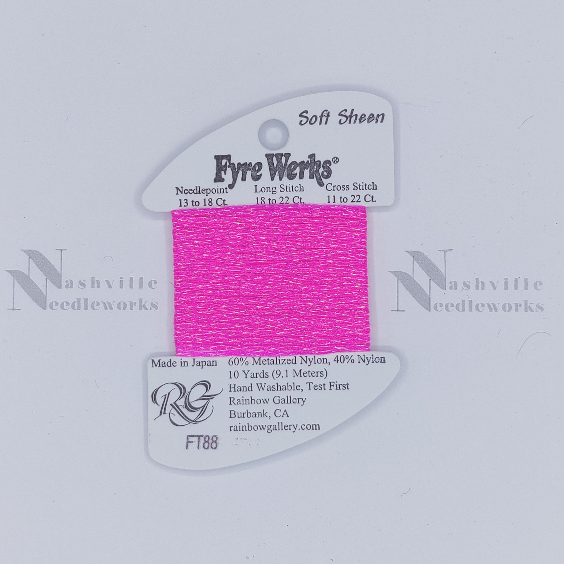 Fyre Werks Soft Sheen FT88 Super Pink