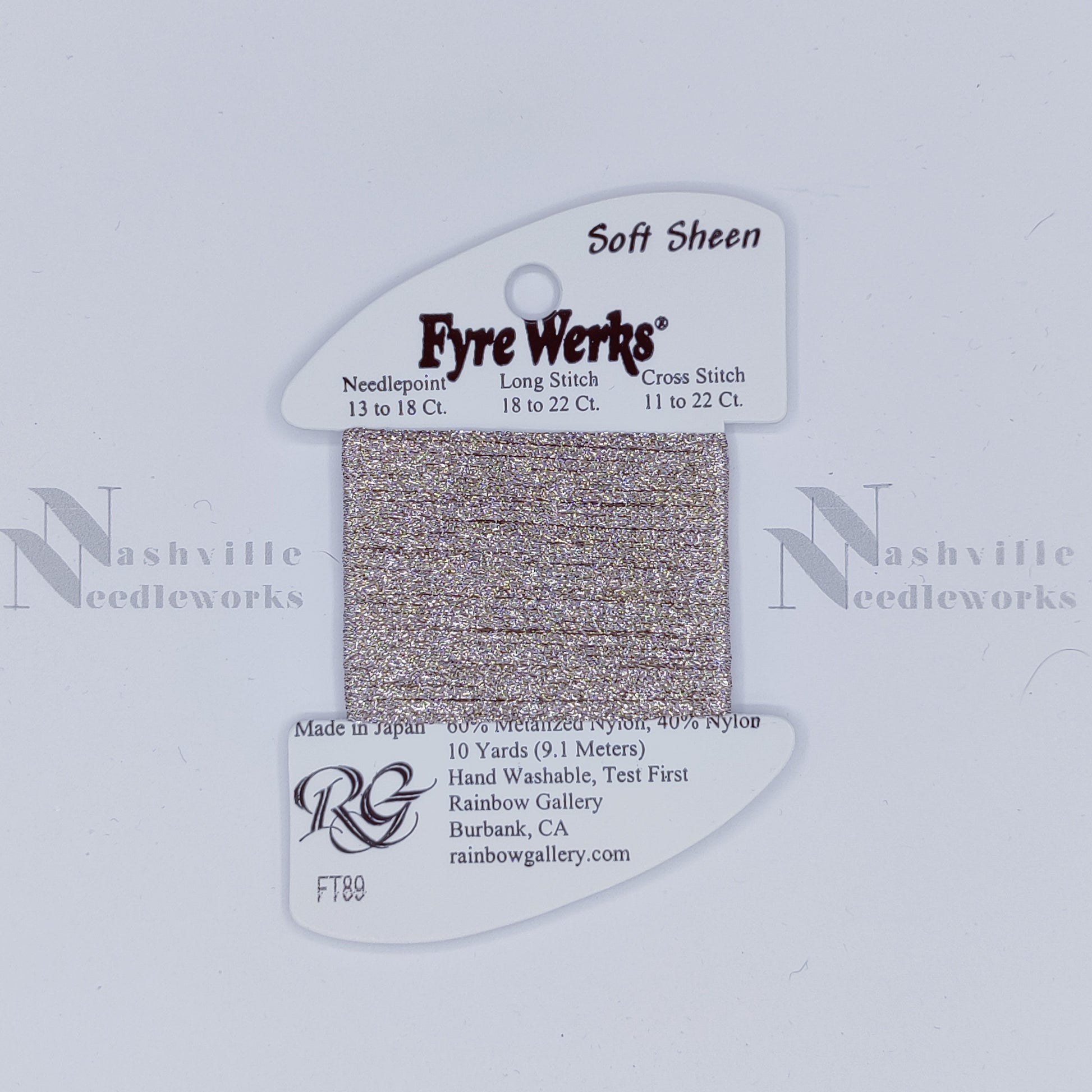 Fyre Werks Soft Sheen FT89 Misty Beige