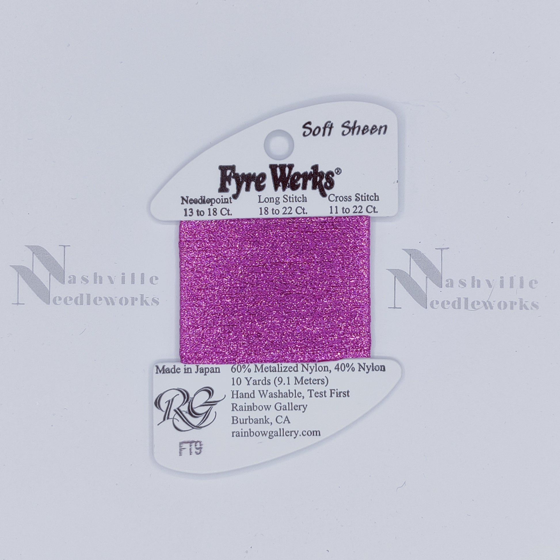 Fyre Werks Soft Sheen FT9 Rose