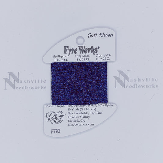 Fyre Werks Soft Sheen FT93 Star Sapphire