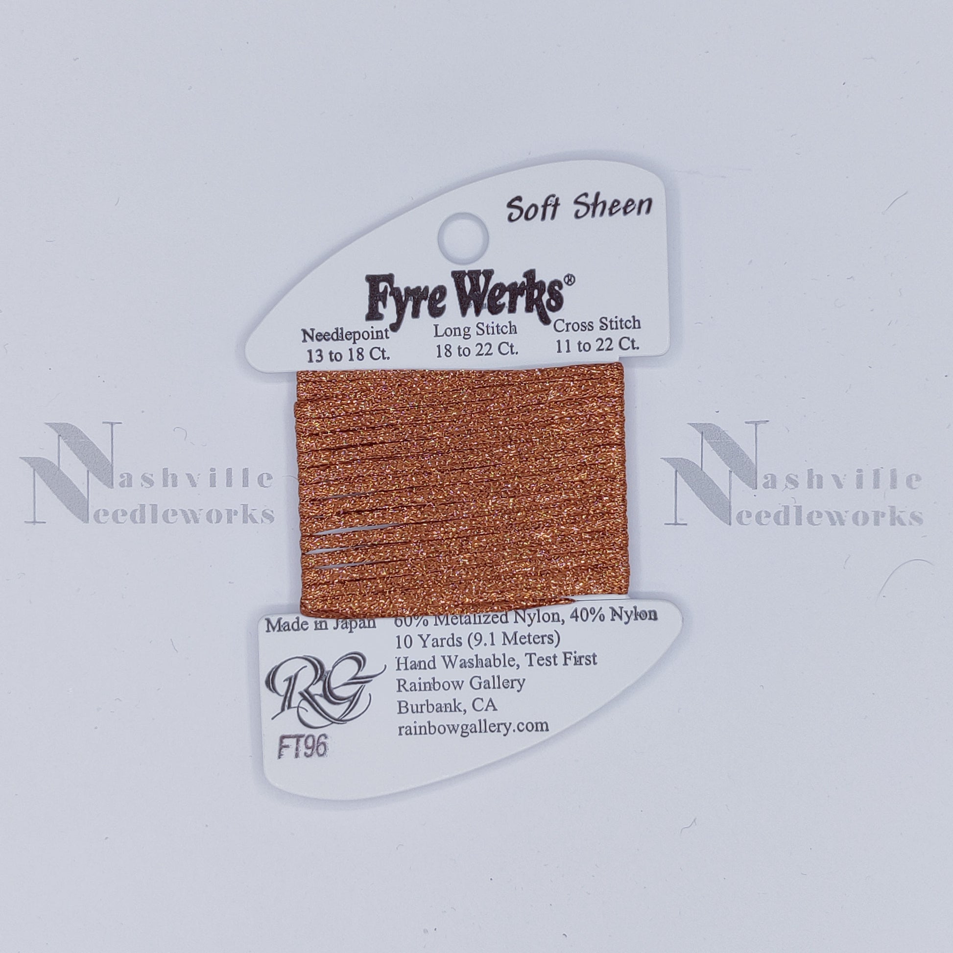 Fyre Werks Soft Sheen FT96 Ginger Spice