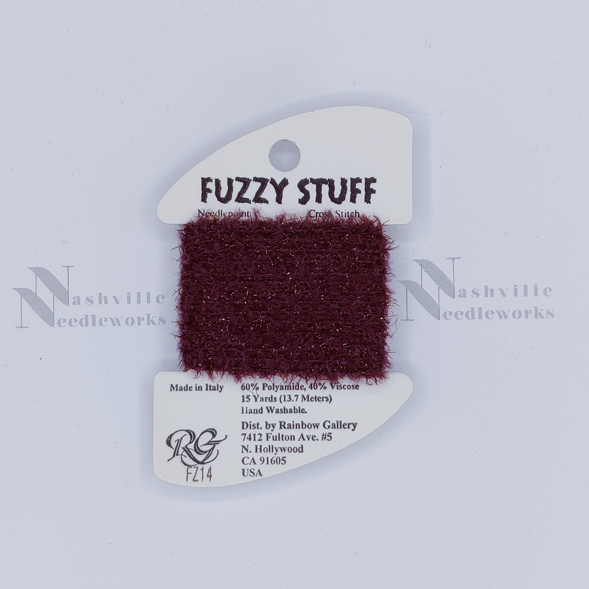 Fuzzy Stuff FZ14 Burgundy