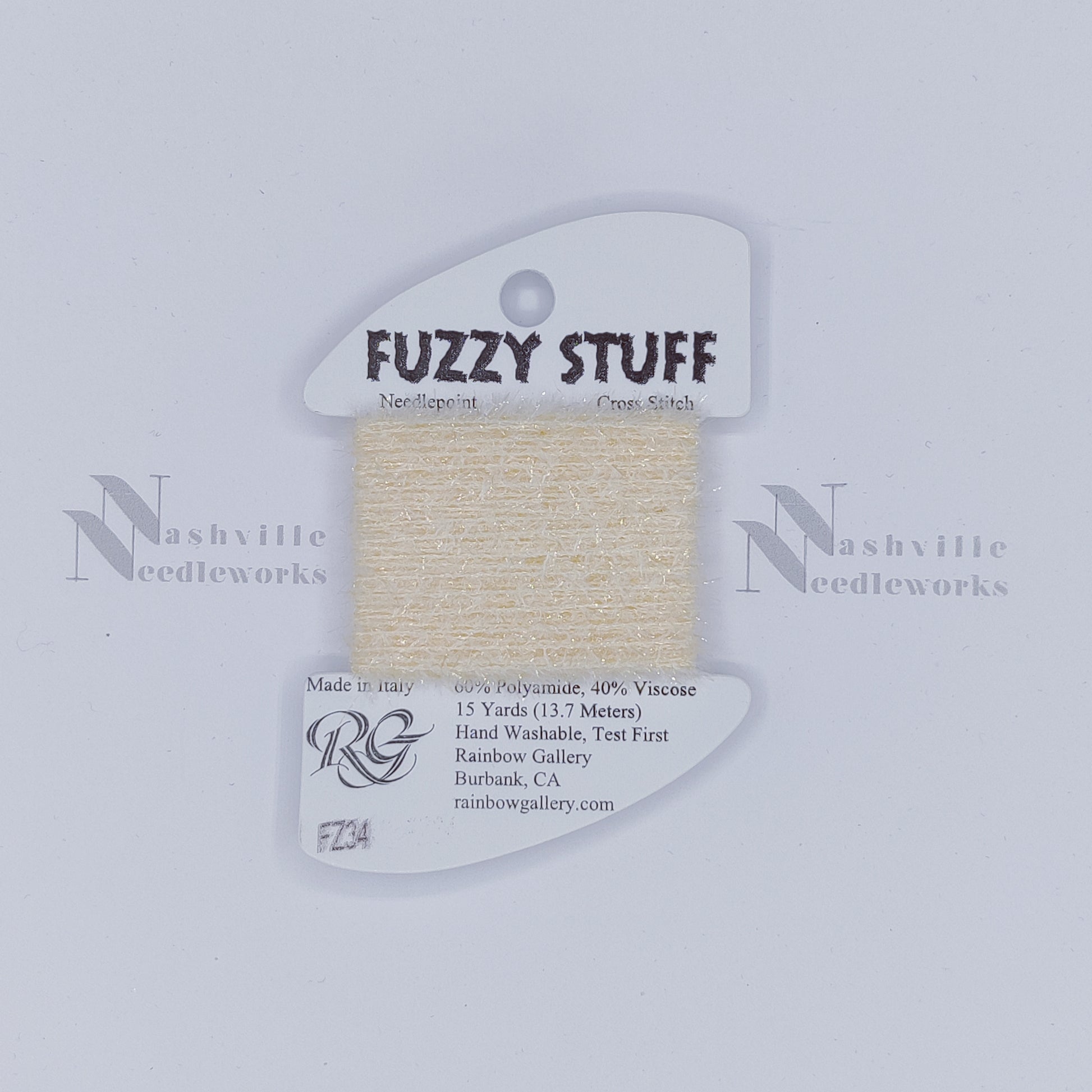Fuzzy Stuff FZ34 Pale Yellow