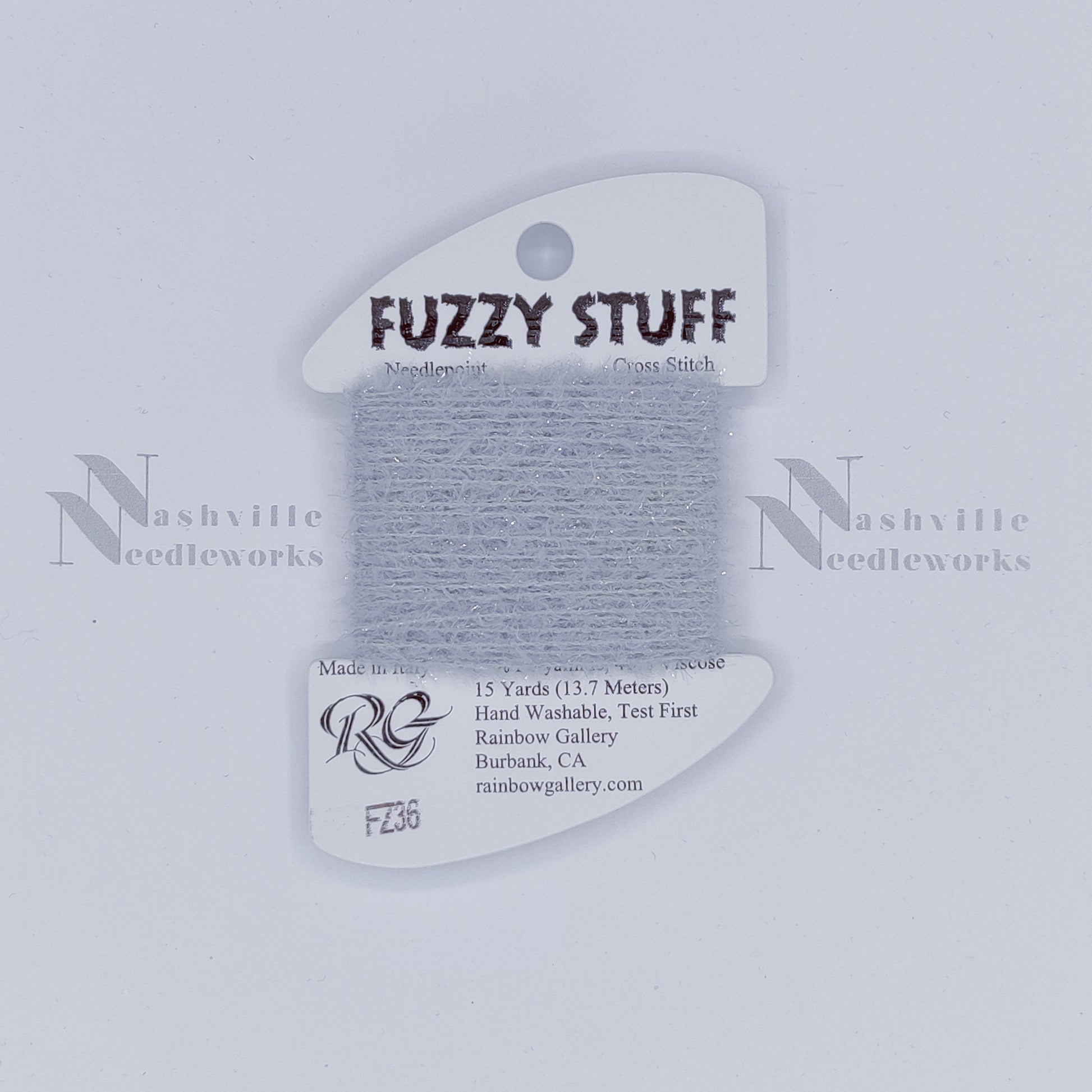 Fuzzy Stuff FZ36 Pale Gray