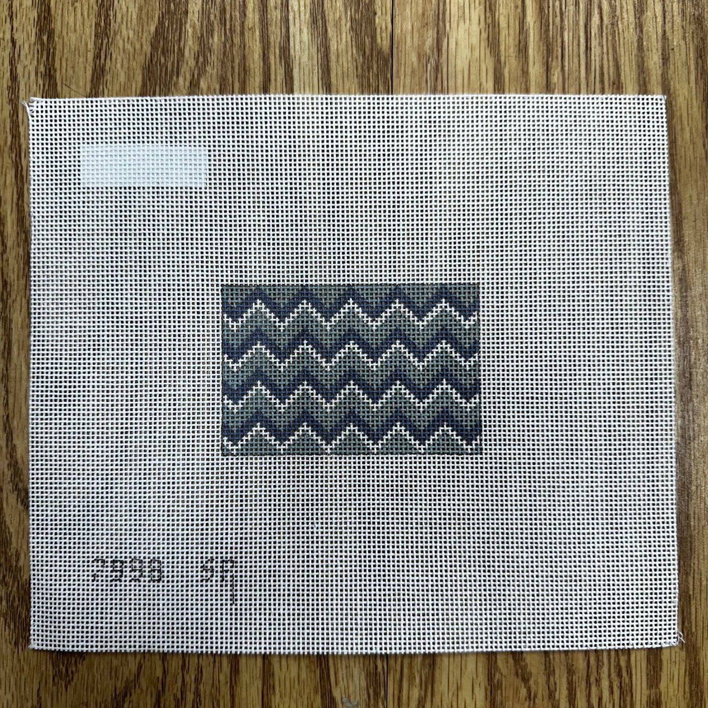 Zigzag, 3 Greys Insert 3" x 2" (TS)
