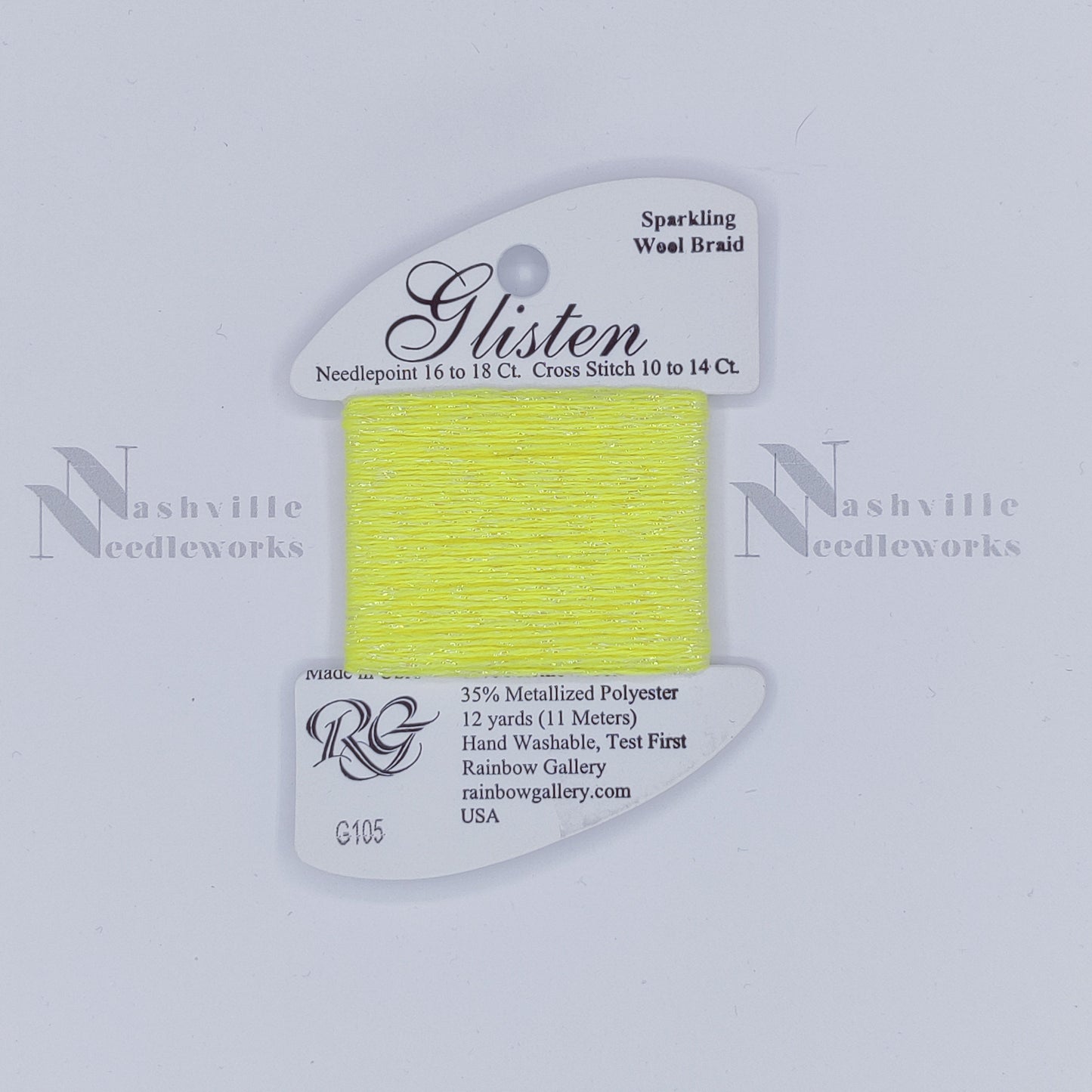 Glisten G105 Neon Yellow