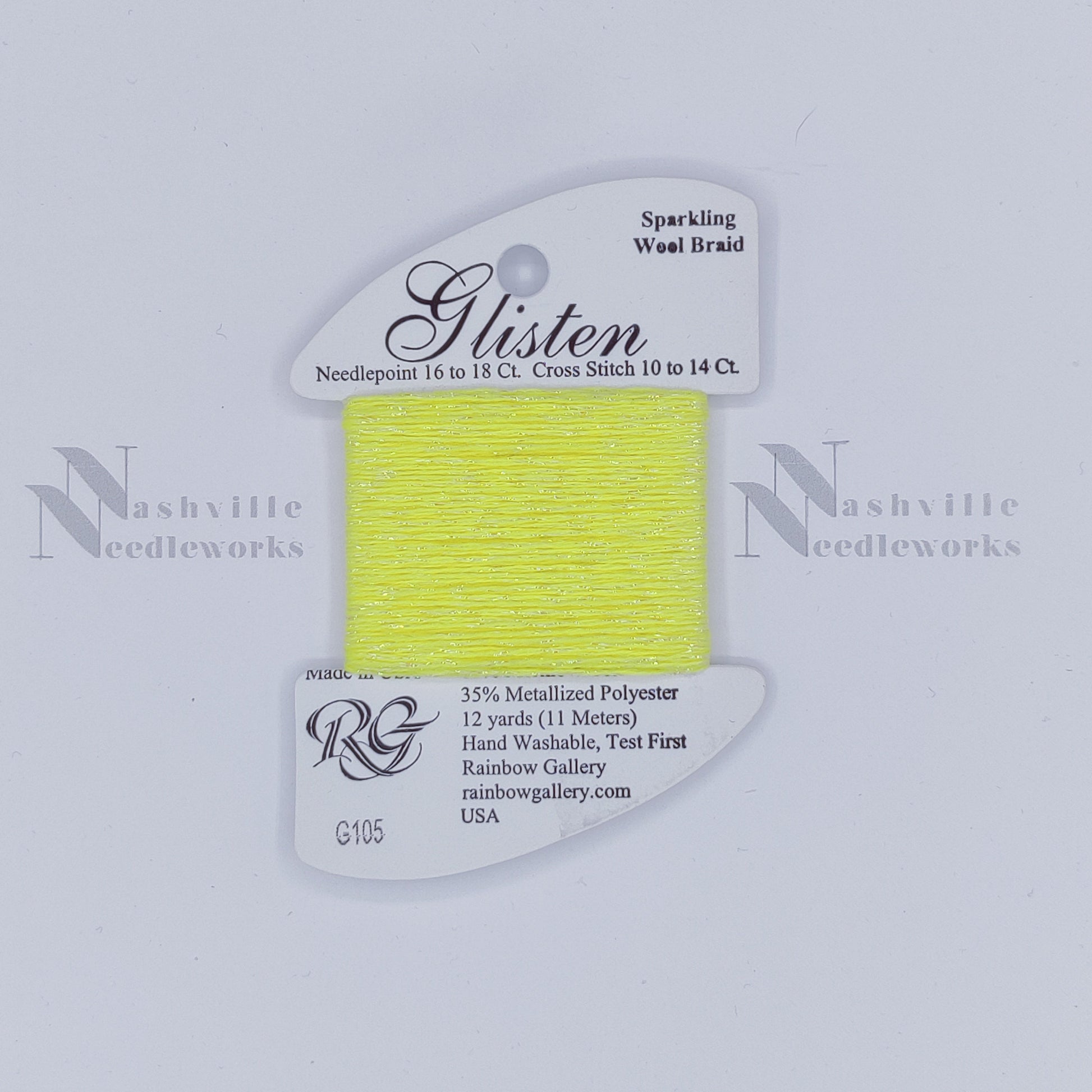 Glisten G105 Neon Yellow