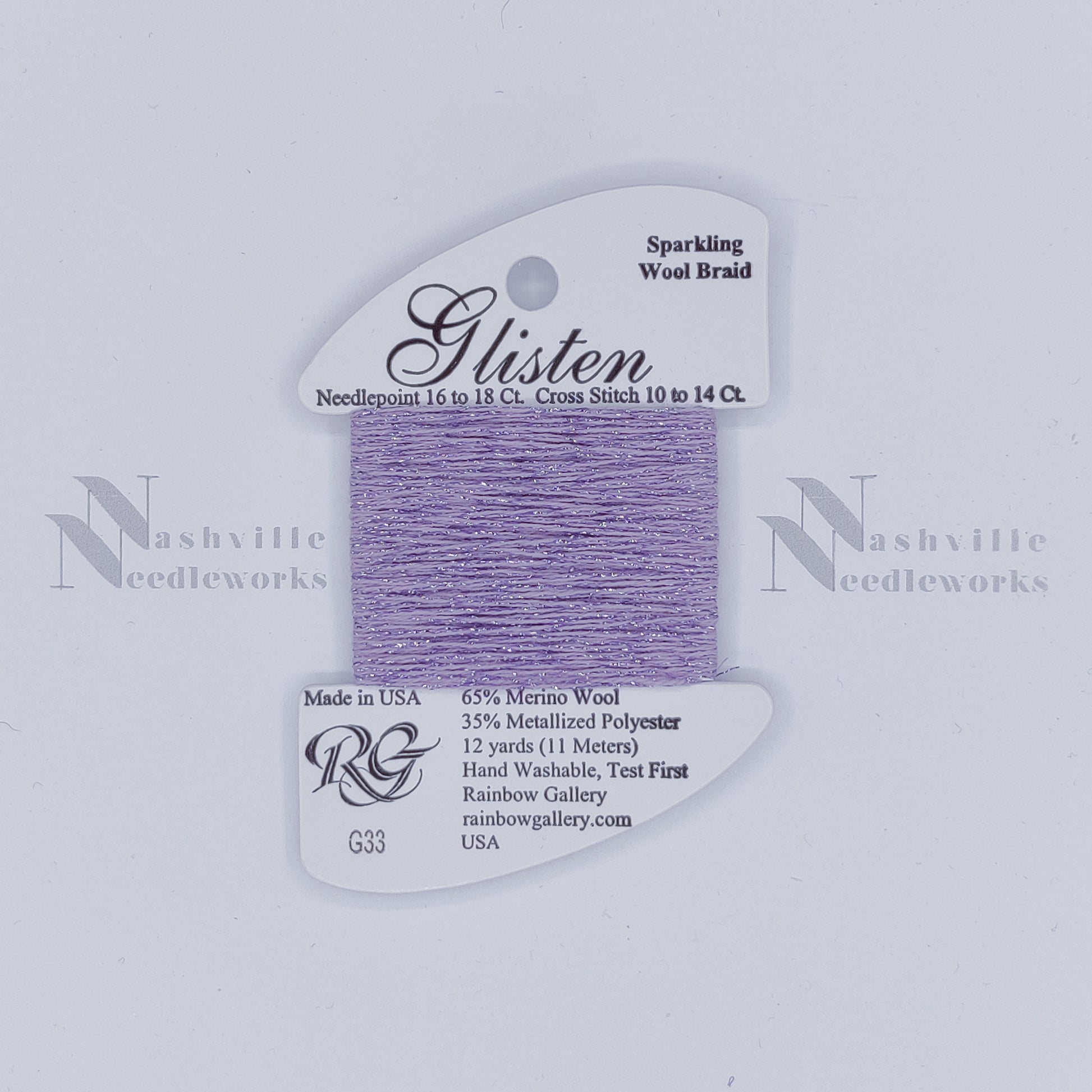 Glisten G33 Sheer Lilac