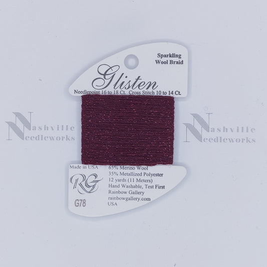 Glisten G78 Deep Merlot