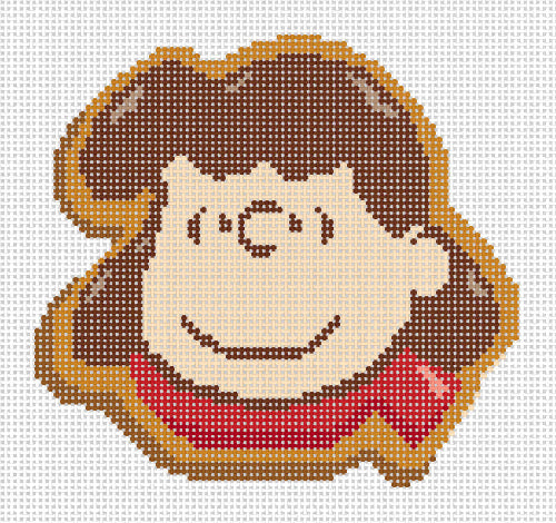 Officially Needlepoint PNTS-GING09
PEANUTS - Gingerbread Lucy Canvas