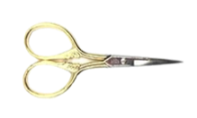 Gold Lion's Tail Embroidery Scissors
