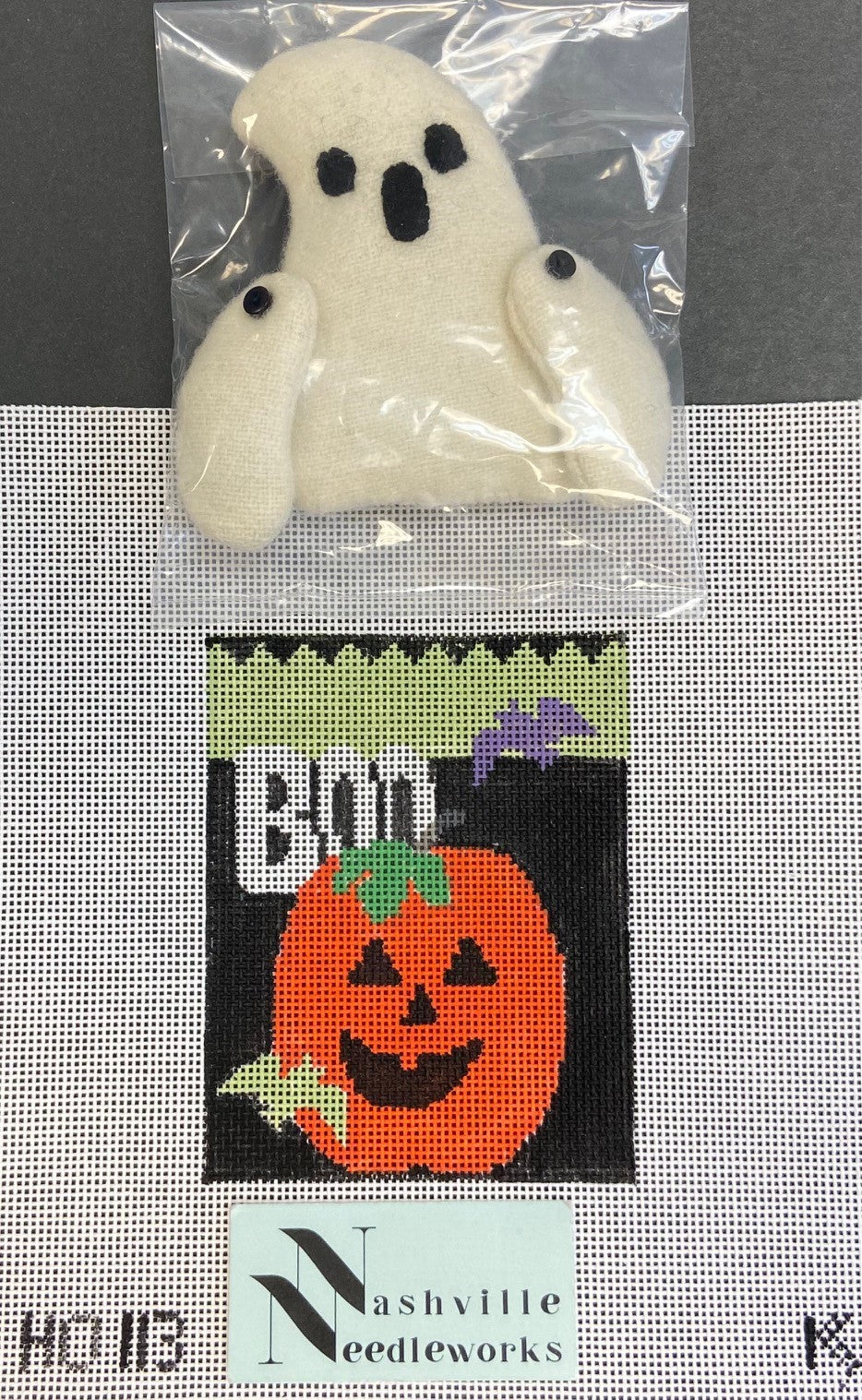 Kathy Schenkel Boo Pumpkin Treat Bag 
HO-113