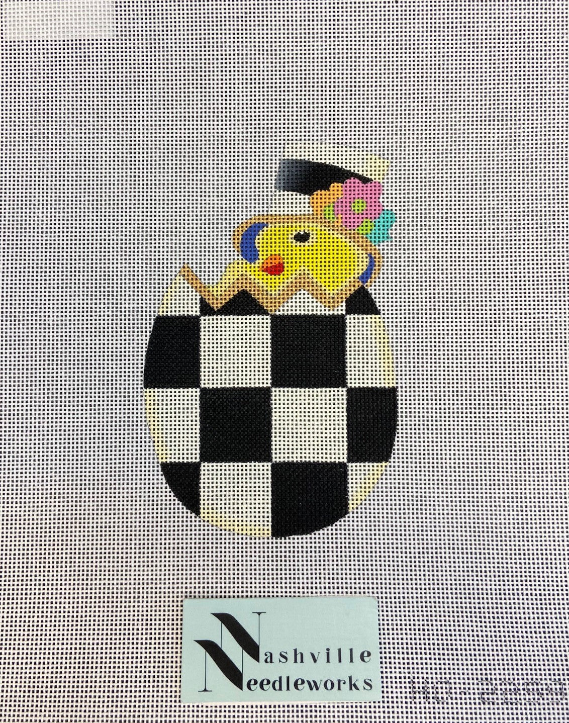 Raymond Crawford Checked Egg with Chick HO-2259