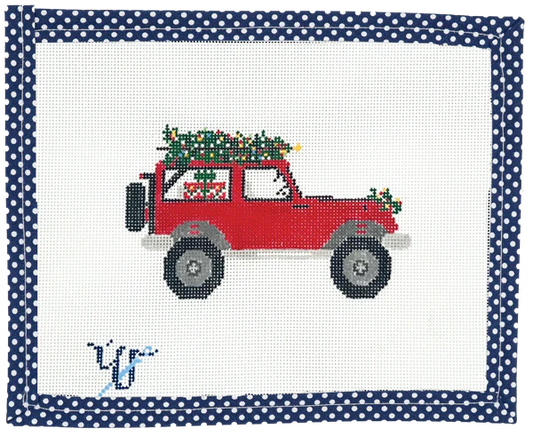 Wipstitch Needleworks Holiday Jeep 
WS-43