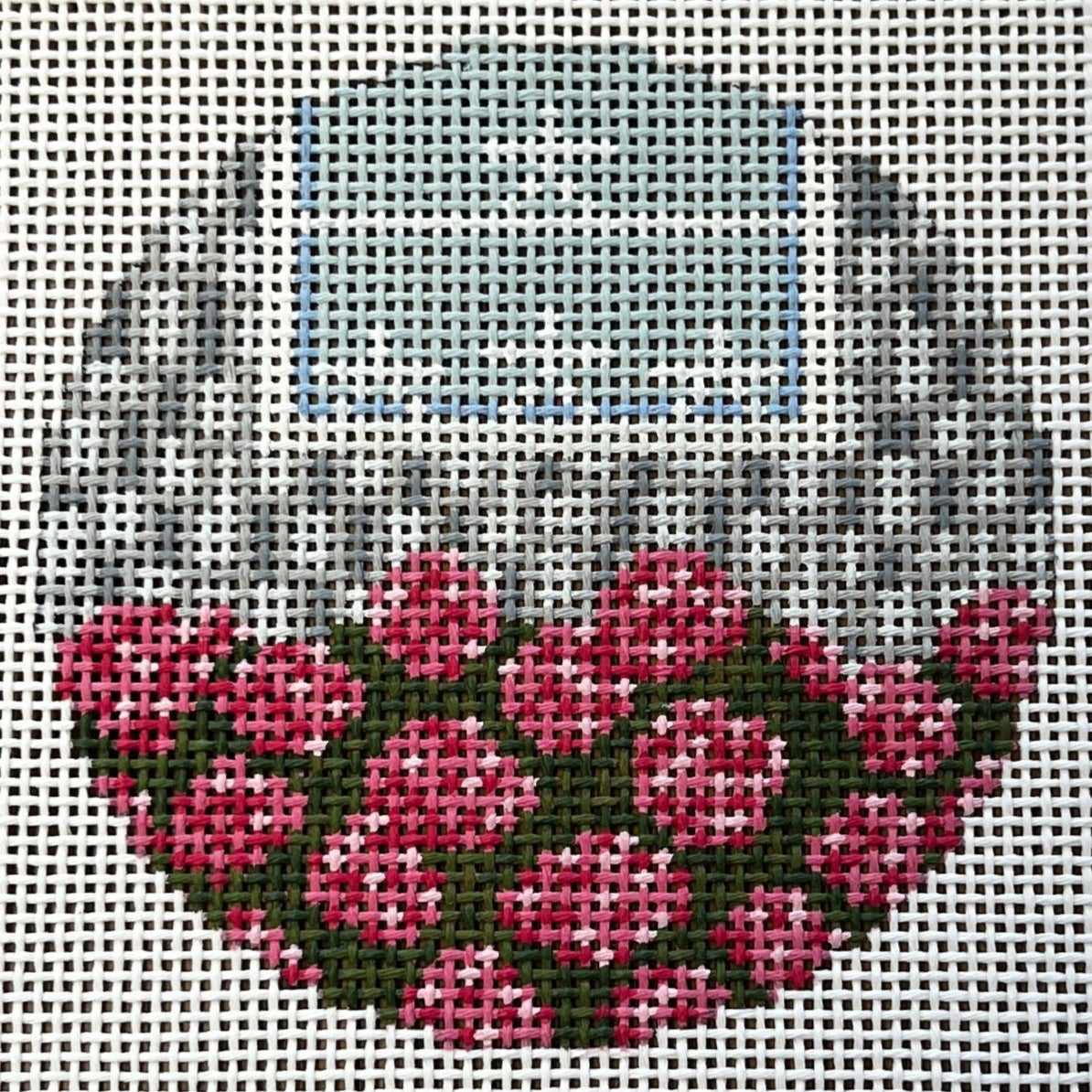 MS74-P (TS) Shingles and Stars Round Pink (TS)