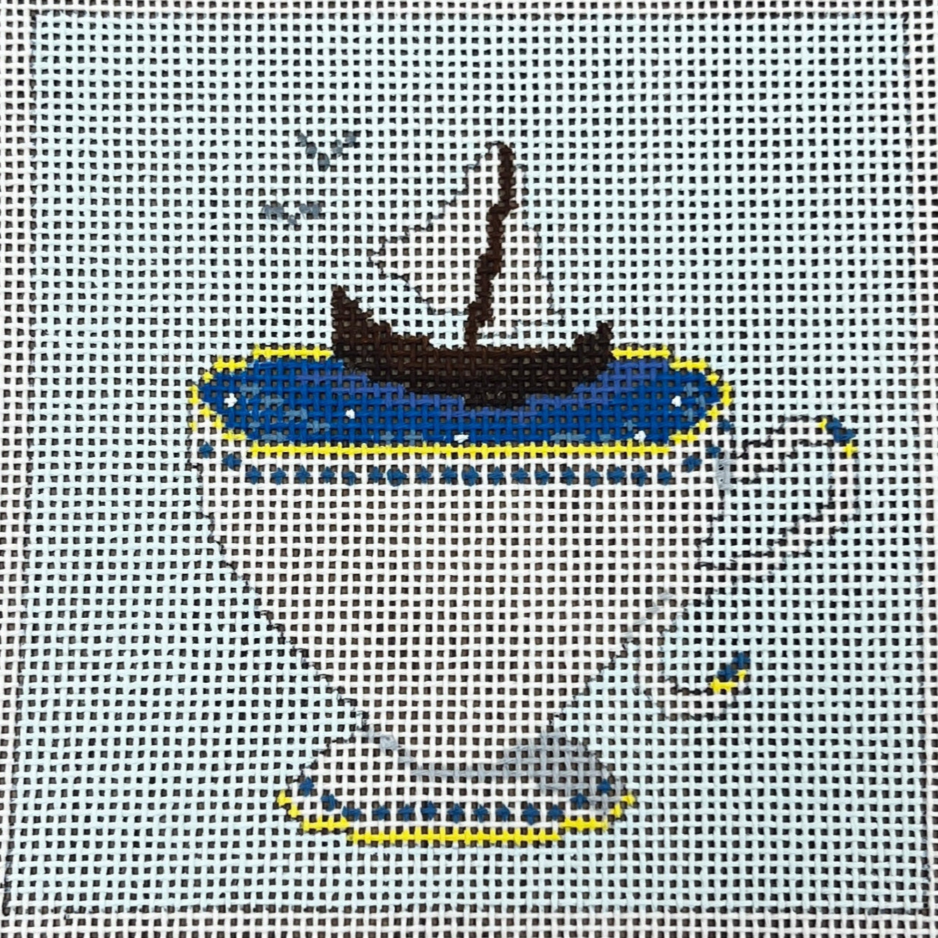 MS69 (TS) Sailboat Teacup (TS)