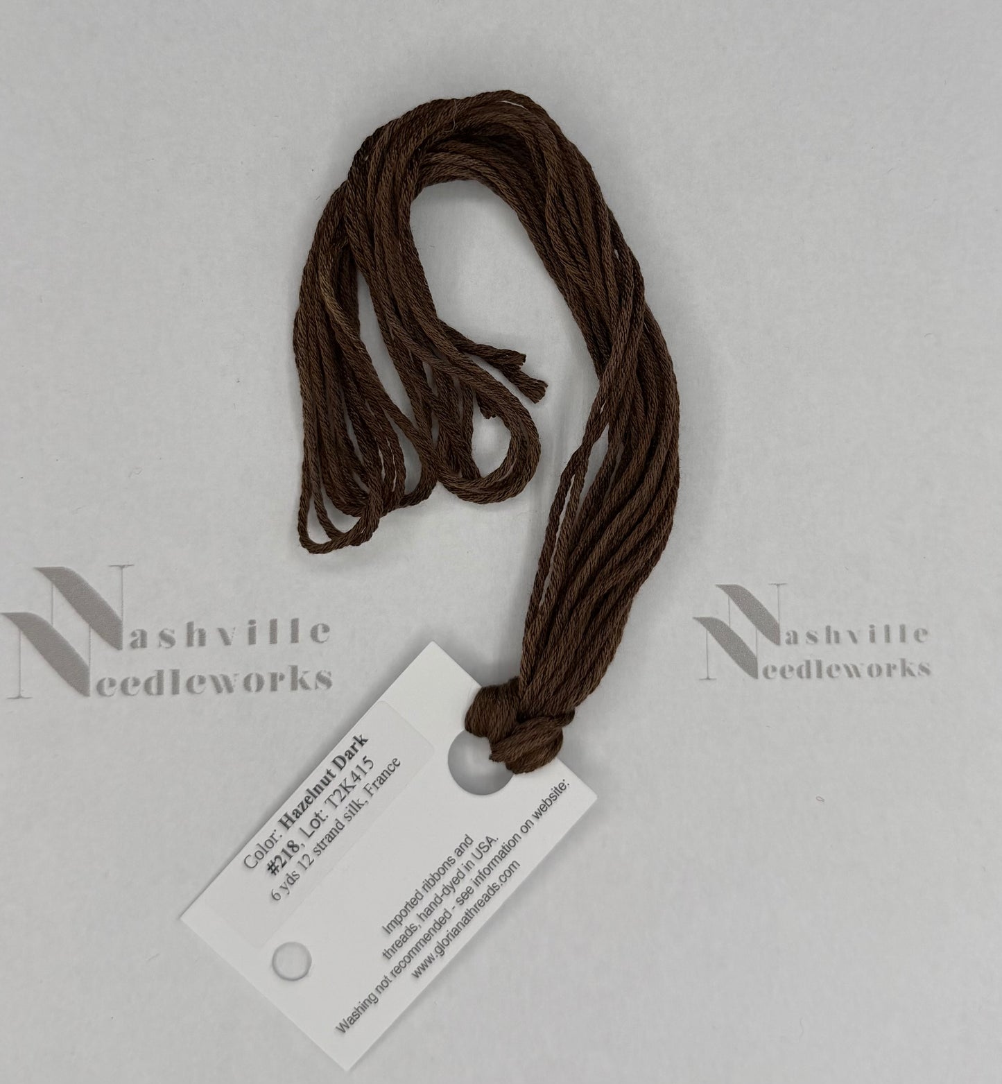 Gloriana 12-Ply Silk - 218 Hazelnut Dark