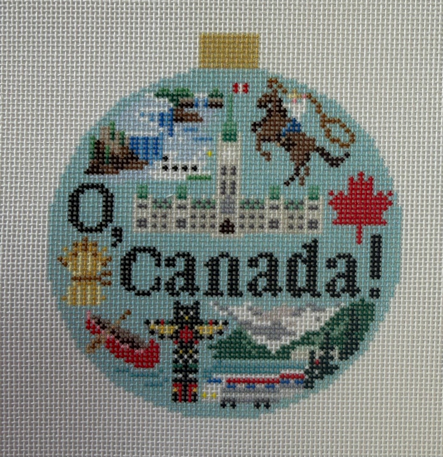 Bradley Needlepoint Company
Canada Travel Round
KB1334