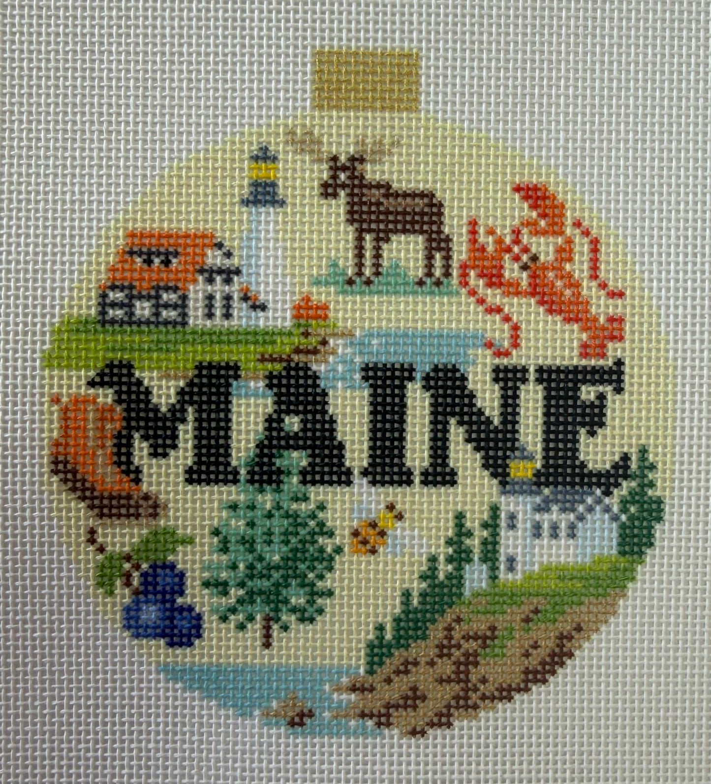 Bradley Needlepoint Company
Maine Travel Round
KB1616