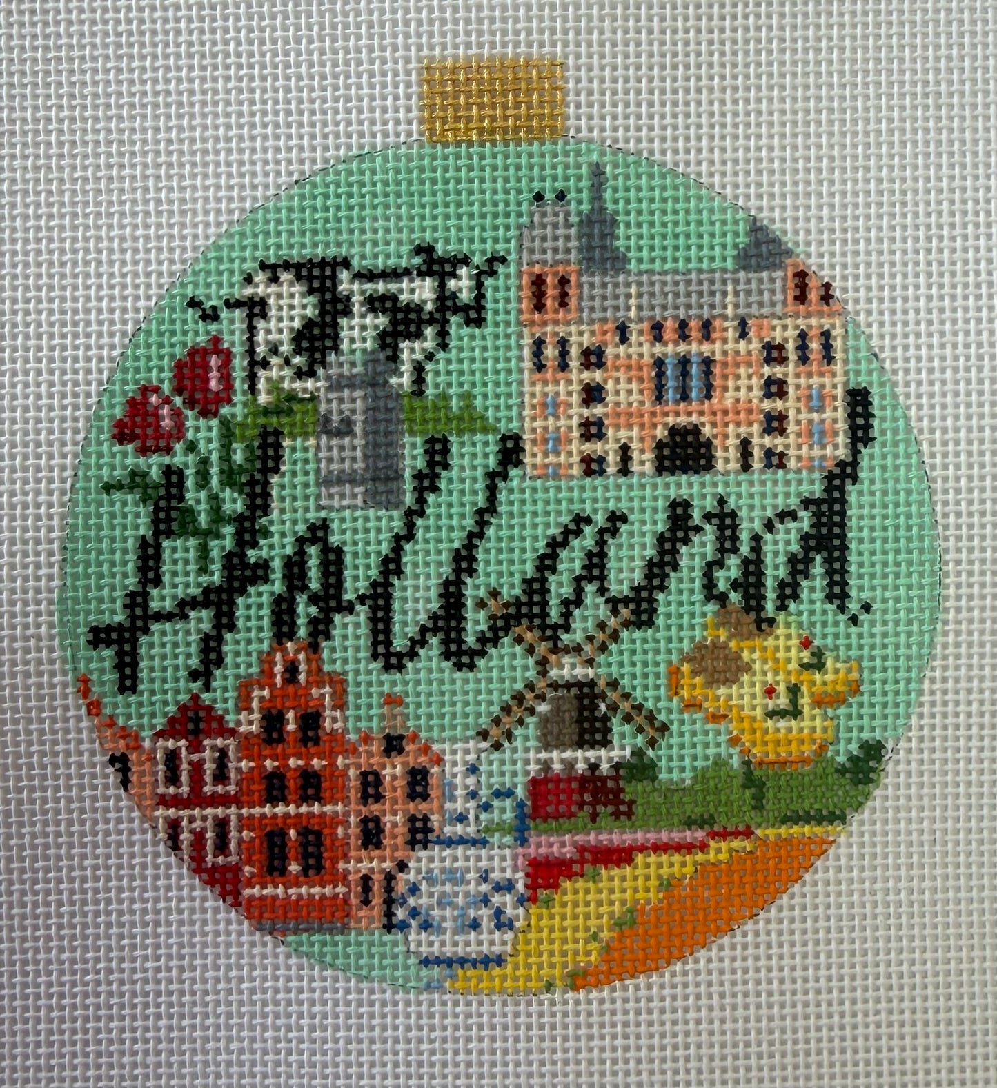 Bradley Needlepoint Company
Holland Travel Round
KB1673