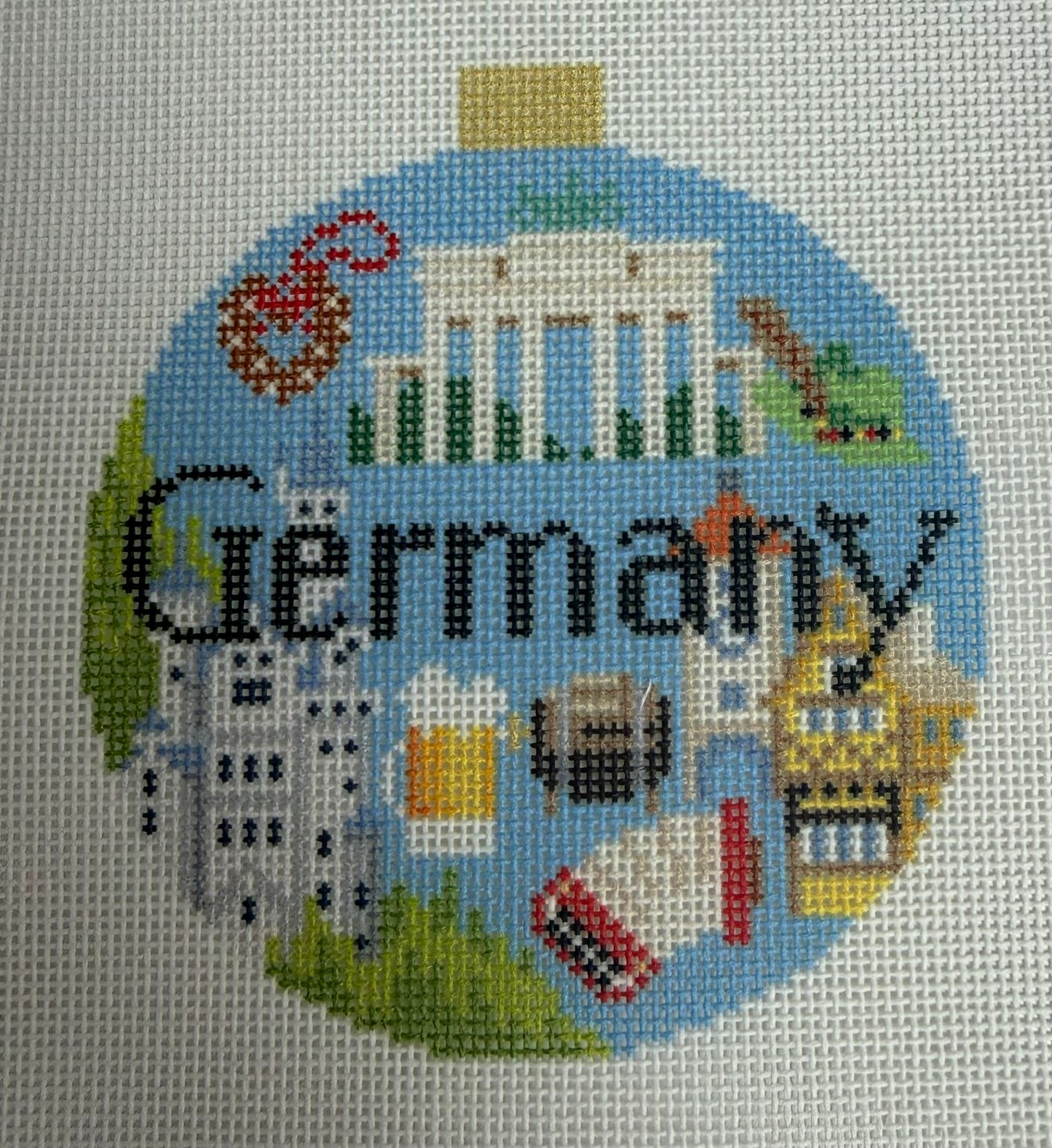 Bradley Needlepoint Company
Germany Travel Round
KB1684