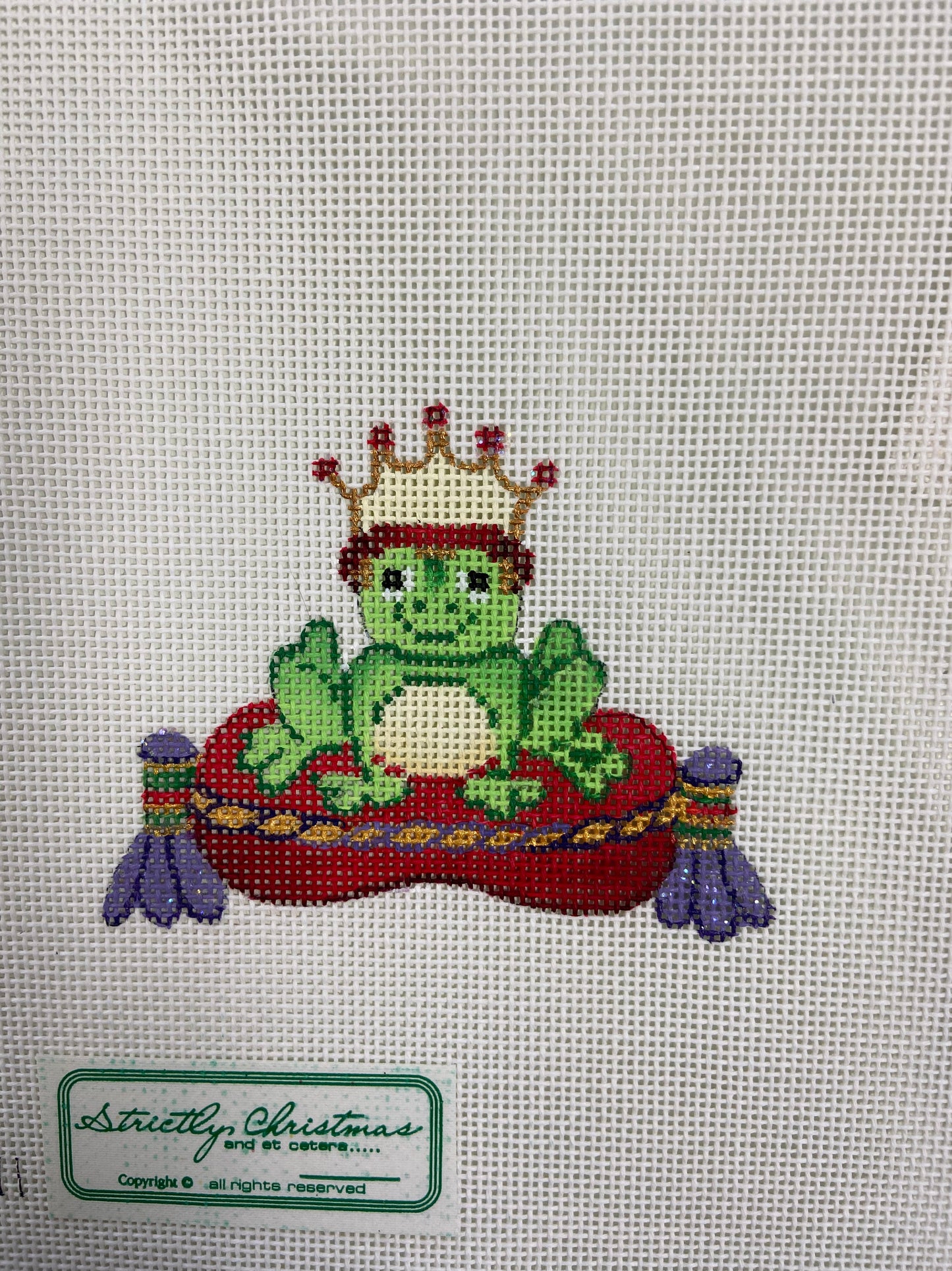 COP-01 (TS) Princess Pillow with Frog