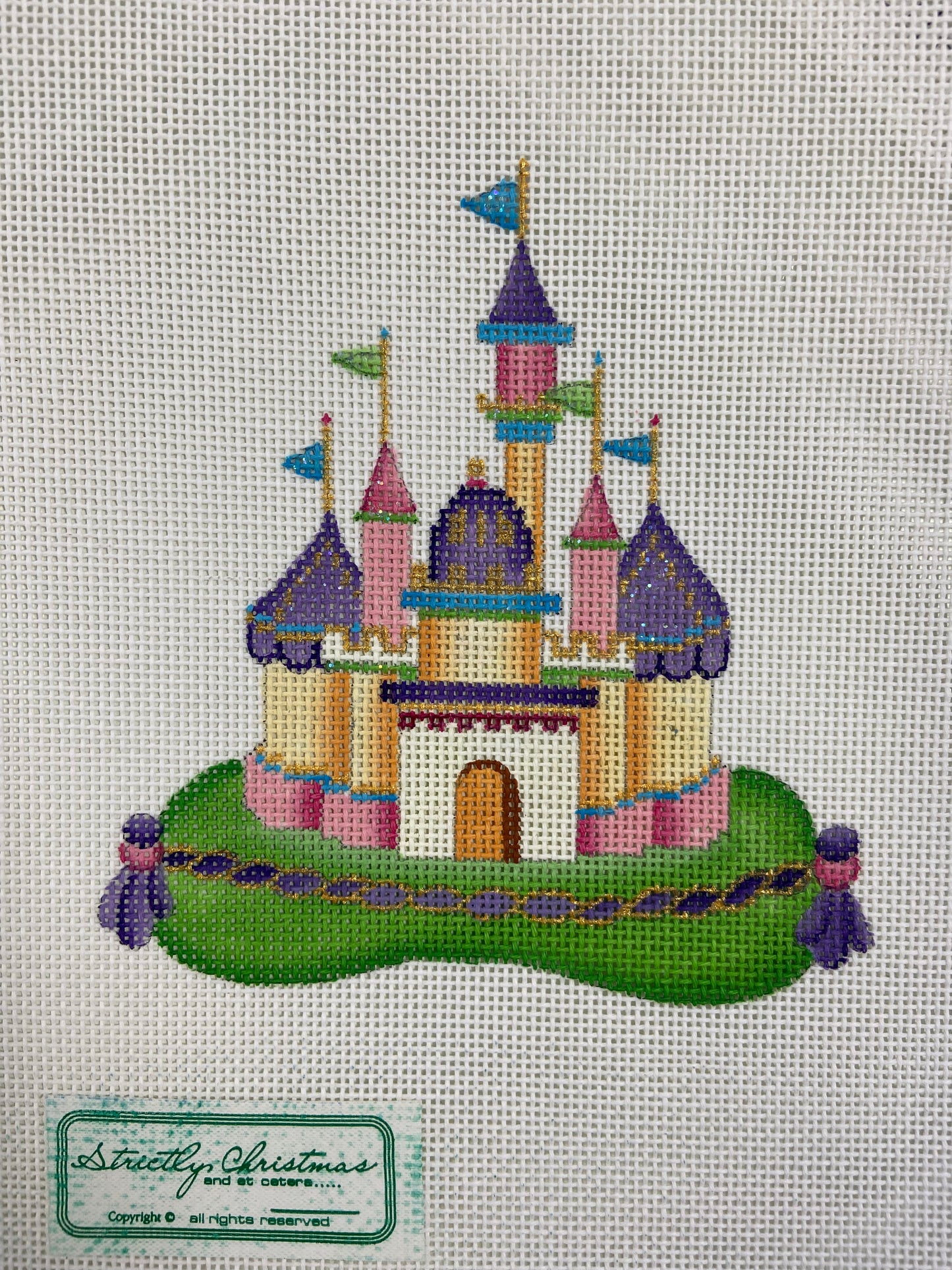 TS-COP-04 (TS) Princess Pillow with Castle