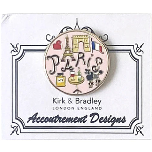 BradleyNeedlepointCompany EnamelMagnetParis