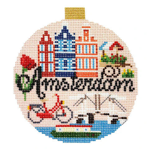 Bradley Needlepoint
Amsterdam Travel Round
KB1365