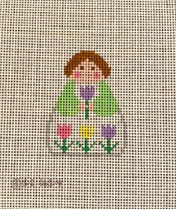 April Angel w/Flowers