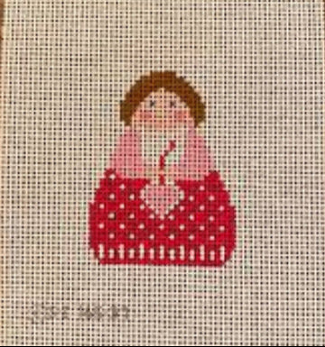 KCN Designs SI165-37 Red Angel with Pink Heart