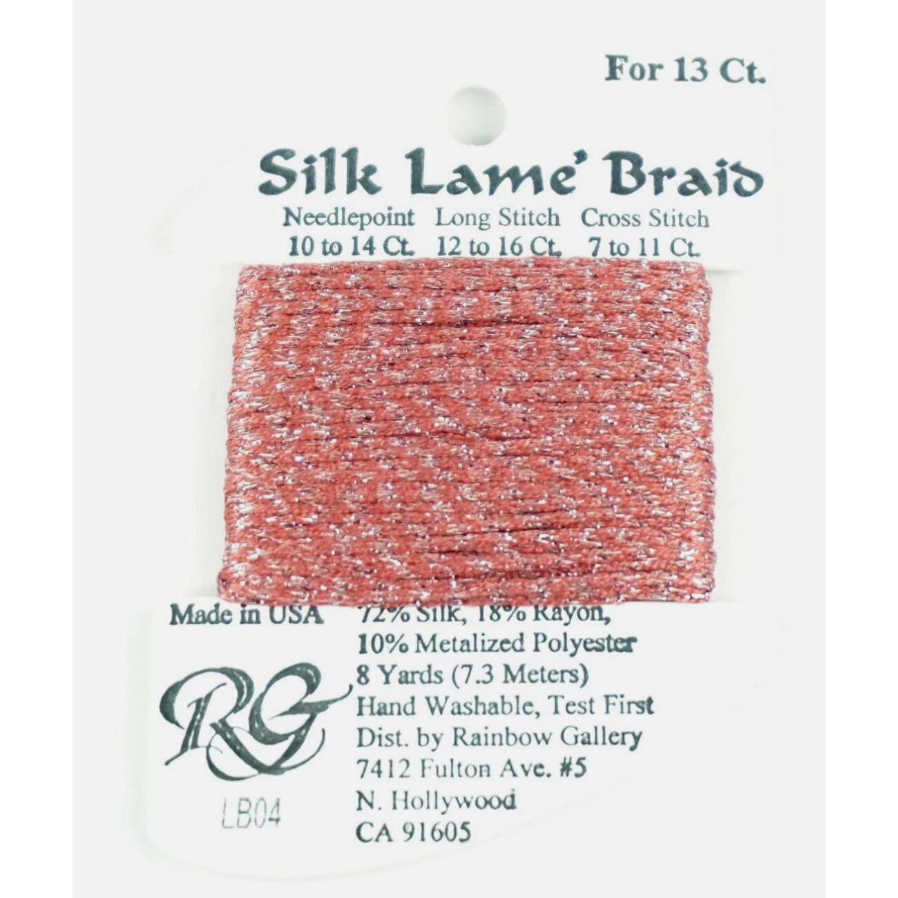 Silk Lame 13 - LB04 Antique Rose