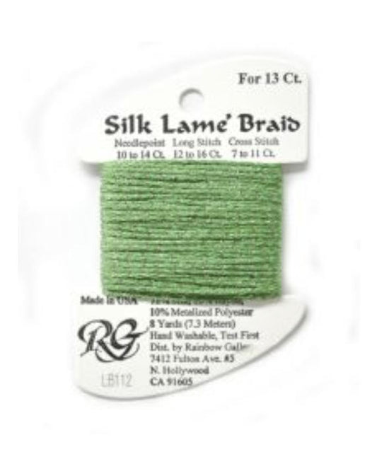 Silk Lame 13 - LB112 Spring Green