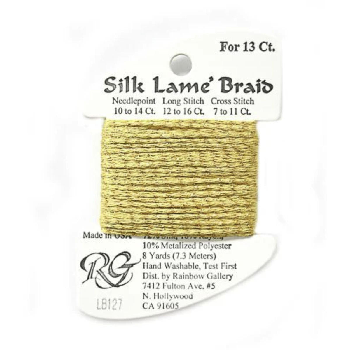Silk Lame 13 - LB127 Golden Yarrow