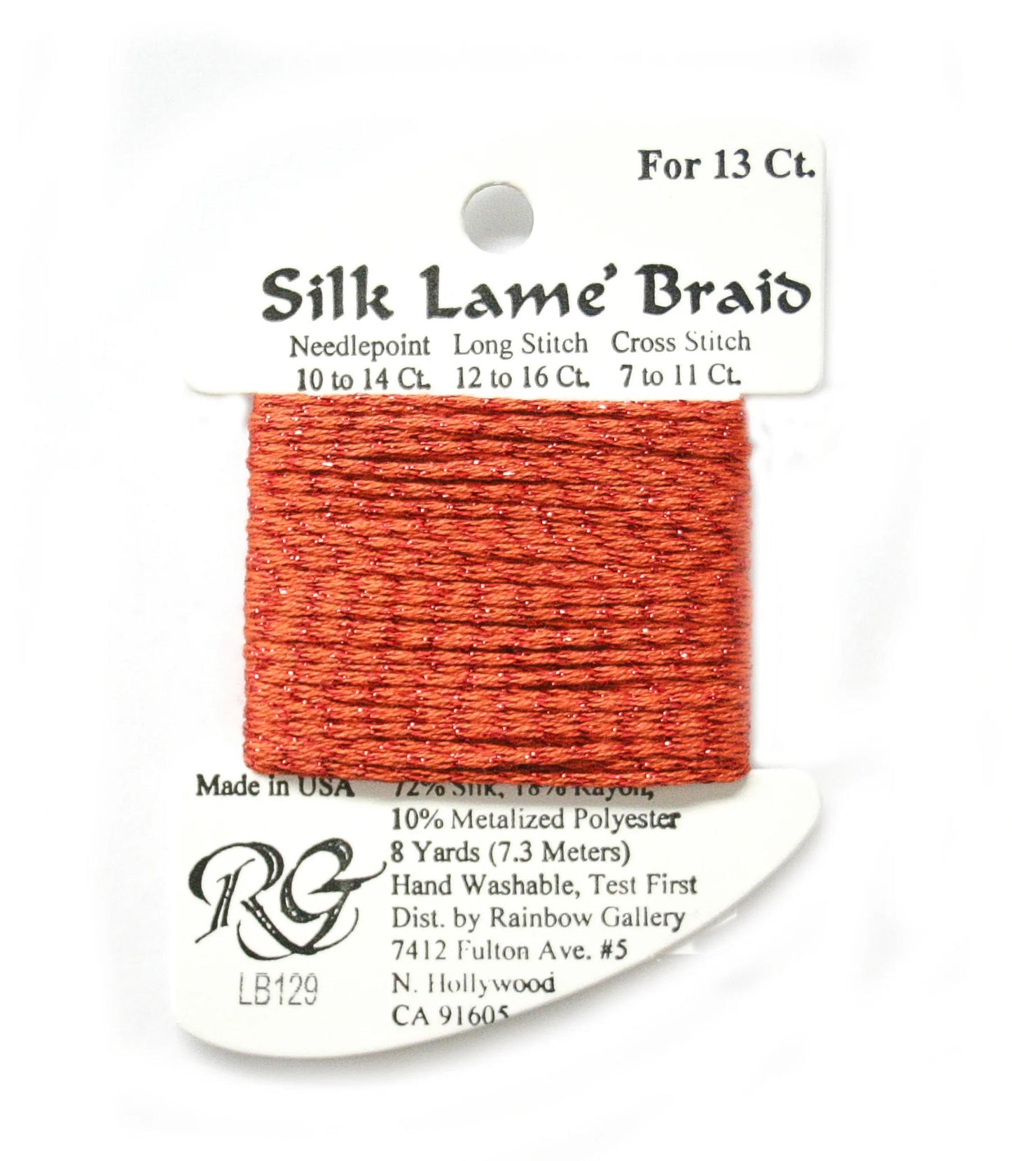 Silk Lame 13 - LB129 Tabasco