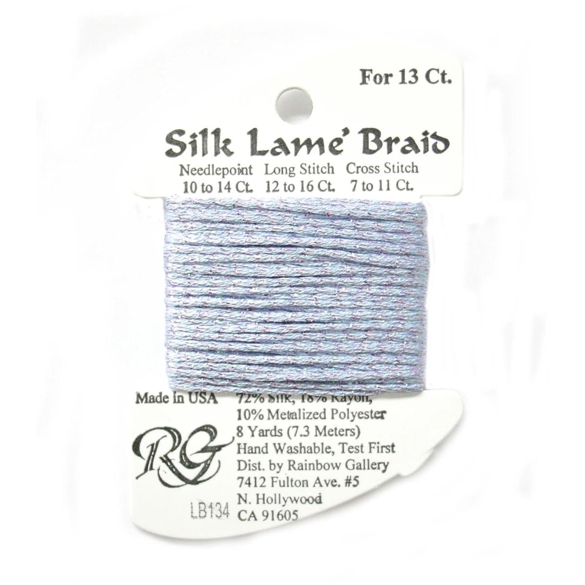 Silk Lame 13 - LB134 Misty Lilac
